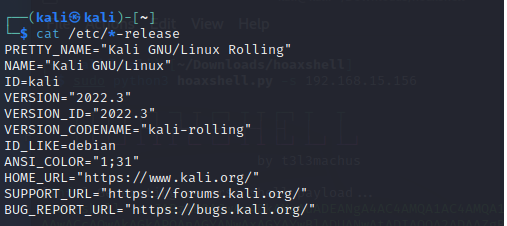 Kalli Linux 2022.3